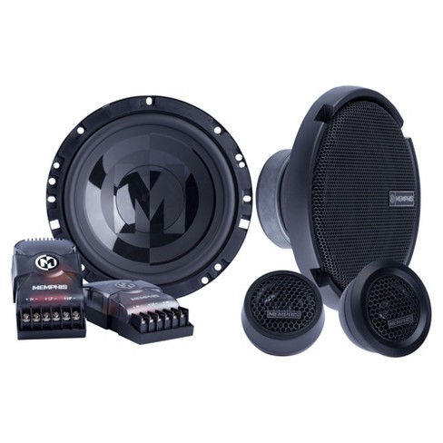 Memphis Audio PRX60C Power Reference Series 6.5" Oversize Component Speakers With 1" Tweeters - Pair - image 1 of 4