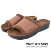 Aerothotic - Aspen Fuzzy Strap Ladies Arch Support Slides - 2 of 4