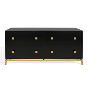 Claudette 4 Drawer Modern Dresser - SFV2123 - Safavieh Couture - 1 of 4