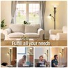 GTCLIGHTING Floor Lamp for Living Room, 72" Modern Bedroom Standing Lamp with 8W LED Bulb, Tall Corner Lamp for Bedroom, Office - 2 of 4