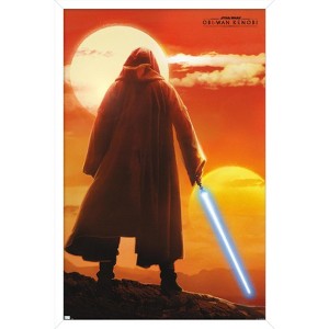 Trends International Star Wars: Obi-Wan Kenobi - Two Suns Framed Wall Poster Prints - 1 of 4