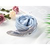 Allegra K Women's Polka Dot Pleated Neck Scarf Rhombus Handkerchief 40x18 inches(LxW) 1 Pc - 2 of 4