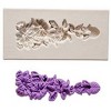 O'Creme Flower Pendant Silicone Fondant Mold  - 1" x 3" - White - 2 of 2