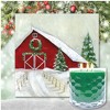 Courtside Market Winter Barn Welcome Artboard & 13.5oz 3-Wick Candle Set - 3 of 3