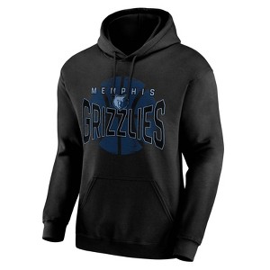 NBA Memphis Grizzlies Men's Black Hooded Sweatshirt - 1 of 3