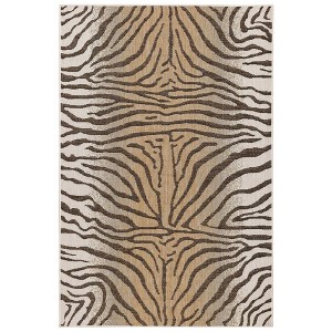 Liora Manne Carmel  Indoor/Outdoor Rug  Sand.. - 1 of 4