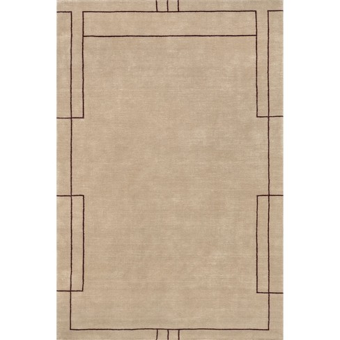 Arvin Olano x Rugs USA - Nile Bordered Wool-Blend Indoor Area Rug - image 1 of 4