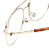 Calabria 1110CB Designer Stainless Steel Reading Glasses - 4 of 4
