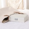 Unique Bargains Small Portable Large Capacity PU Leather Travel Jewelry Storage Case - 4 of 4