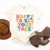 Simply Sage Market S.W.Smiley Happy To See Your Face  Garment Dyed Tee - 3 of 4