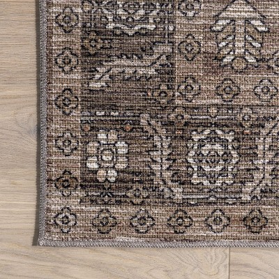Lauren Liess Redwood Vintage Washable Rectangular Area Rug
