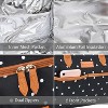 Women's Fashionable Insulated Lunch Bag with Leather Handle, Kids  Leakproof Lunch Cooler Tote, Reusable Lunch Box - Tirrinia - 4 of 4