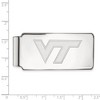 Black Bow Jewelry Sterling Silver Virginia Tech Hokies NCAA Money Clip - 2 of 3