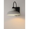 Maxim Lighting Industrial 1 - Light Wall Light in  White/Black - 3 of 3