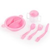 Baby Doll Travel Set W/ Bed, Highchair, Playground & Accessories, 9 Pieces - 4 of 4