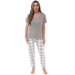 Just Love Womens 100% Cotton Tie Dye Short Sleeve Pajama Set  Vibrant, Breathable Sleepwear - 1 of 3