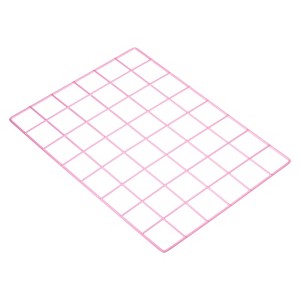 Unique Bargains Metal Wall Photo Pictures Display Decorative Wire Grid Panels - 1 of 4