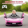 Remote Control Ride on Cars for Kids, 12V Electric Cars for Kids Ages 4-8, Licensed Lamborghini, 12V Battery Powered - 3 of 4