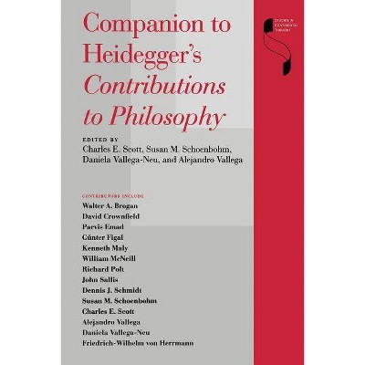 Companion to Heidegger's Contributions to Philosophy - (Studies in Continental Thought) (Paperback)