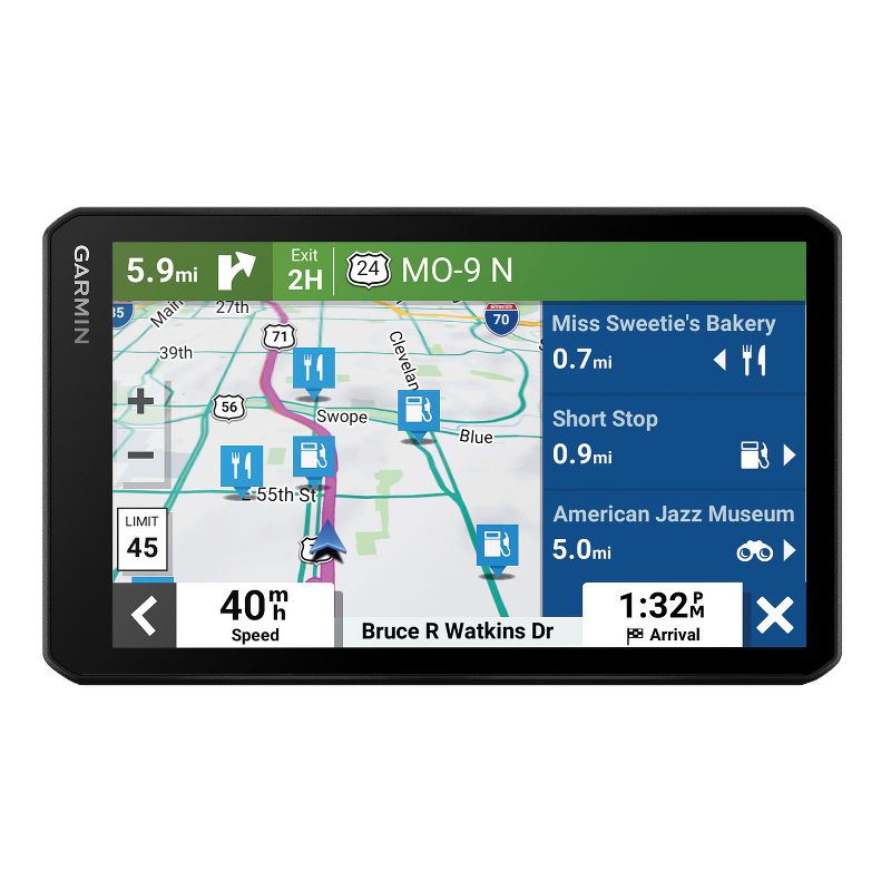 Garmin® DriveCam™ 76 7-Inch GPS Navigator with Built-in Dash Cam, Bluetooth®, and Wi-Fi®, 3 of 9