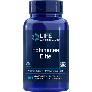 Echinacea Elite by Life Extension  -  60 VegCap - 1 of 2