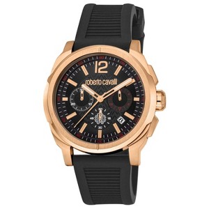 Roberto Cavalli Men's Classic Black Dial Watch - RC5G085P0075 - 1 of 1