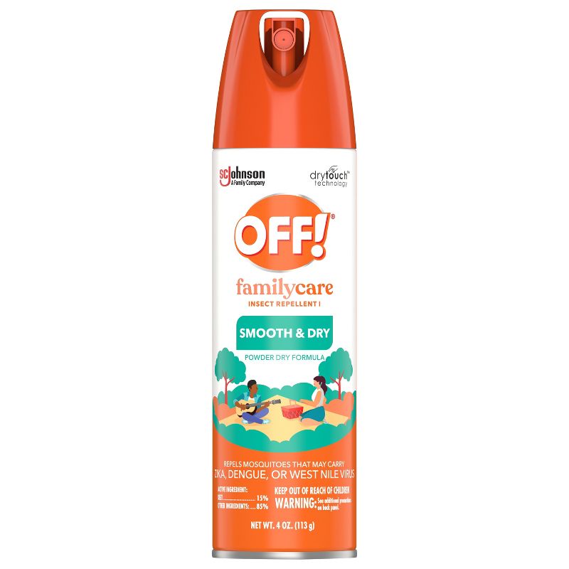 OFF! FamilyCare Smooth &#38; Dry Personal Bug Spray - 4oz, 5 of 18