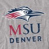 Men's Metropolitan State University of Denver Official Distressed Primary T-Shirt - 2 of 4