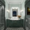 Apmir Super Bright 192 LEDs/m Back LED Lighted Anti-Fog Tempered Glass Bathroom/Vanity Mirror with ETL & 3-Year Warranty - 2 of 4