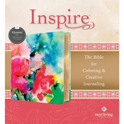 Joyful Colors Hardcover Inspire Prayer Bible with Gold Foil Accents