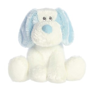 ebba Small Scruff Playful Baby Stuffed Animal Blue 8" - 1 of 4
