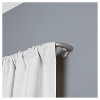 loft by umbra curtain rod silver 28 48