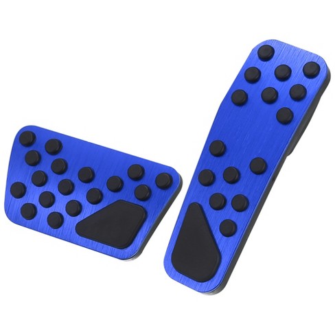 Unique Bargains Brake Gas Accelerator Pedal Covers Foot Pedal Pads For  Dodge Challenger Charger 2009-2019 Blue : Target