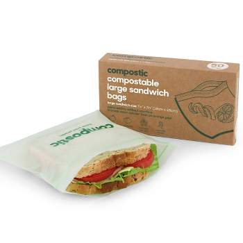 Compostic Compostable Sandwich Bags - 50ct
