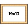 PosterPalooza | Traditional Gold Picture Frame - UV Acrylic, Backing Board, Hanging Hardware Included - 2 of 4