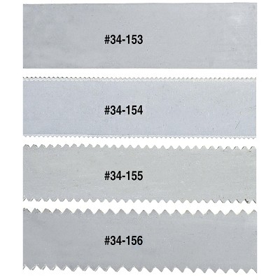 Bon Tool 34-155 Squeegee Blade- 24-inch-- 3/16-inch V-Notch Epdm