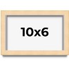 PosterPalooza | Photo Size Classic Modern Yellow Frame - UV Acrylic, Foam Board Backing, Hanging Hardware - 2 of 4