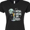 Women's - SpongeBob SquarePants - Squidward Bed Juniors Fitted Graphic T-Shirt - 2 of 4