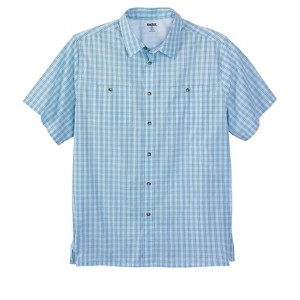KingSize Short Sleeve Printed Sport Shirt - 1 of 4