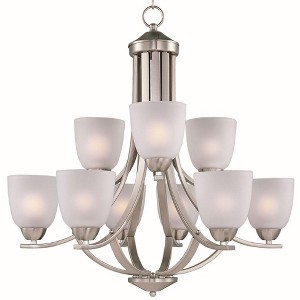 Maxim Lighting Axis 9 - Light Chandelier in  Satin Nickel - 1 of 1