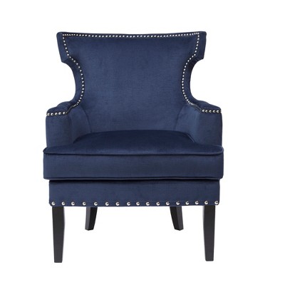 target blue accent chair