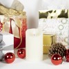 Pavilion Gift Company - Ivory Candle - 5" Realistic Flame LED Lit Candle - Flame Candles - 4 of 4