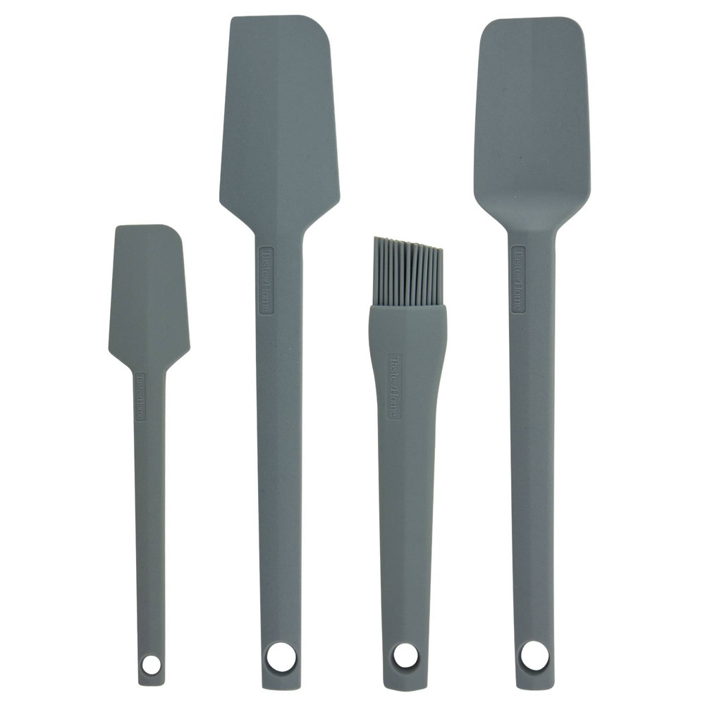 Photos - Other Accessories Taste of Home 4pc Silicone Tools Ash Gray