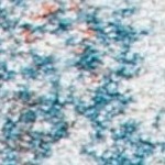 light blue/ivory