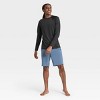 Men's Slim Fit Long Sleeve Rash Guard Swim Shirt - Goodfellow & Co™ : Target