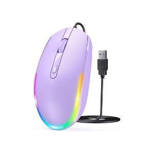 Evo Bytes USB Computer Mouse with RGB Backlit - 1 of 4