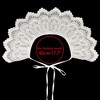 Elerevyo Women Lace Embroidery Knit Detachable Fake Peter Pan Collar Little Shawl for Blouse 1Pc - 4 of 4