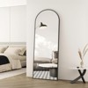 BEAUTYPEAK Full Length Arched Full Body Floor Mirror with stand - 2 of 4