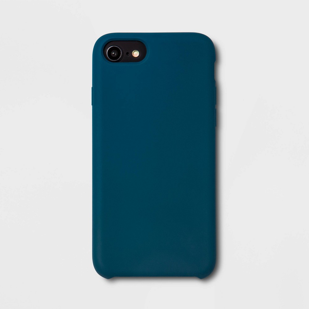 Photos - Other for Mobile Apple iPhone SE /8/7 Silicone Case - heyday™ Dark Teal(3rd/2nd generation)