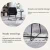 NicBex Velvet Accent Chair,Upholstered Living Room Chairs with Adjustable Foot Nails and Metal Legs,Cozy Armchair,Accent Chairs for Living Room - 4 of 4
